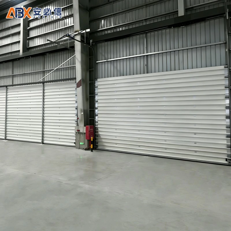 Cửa phân đoạn khung nhôm | Cửa Tốc Độ Cao Phòng Sạch ABX