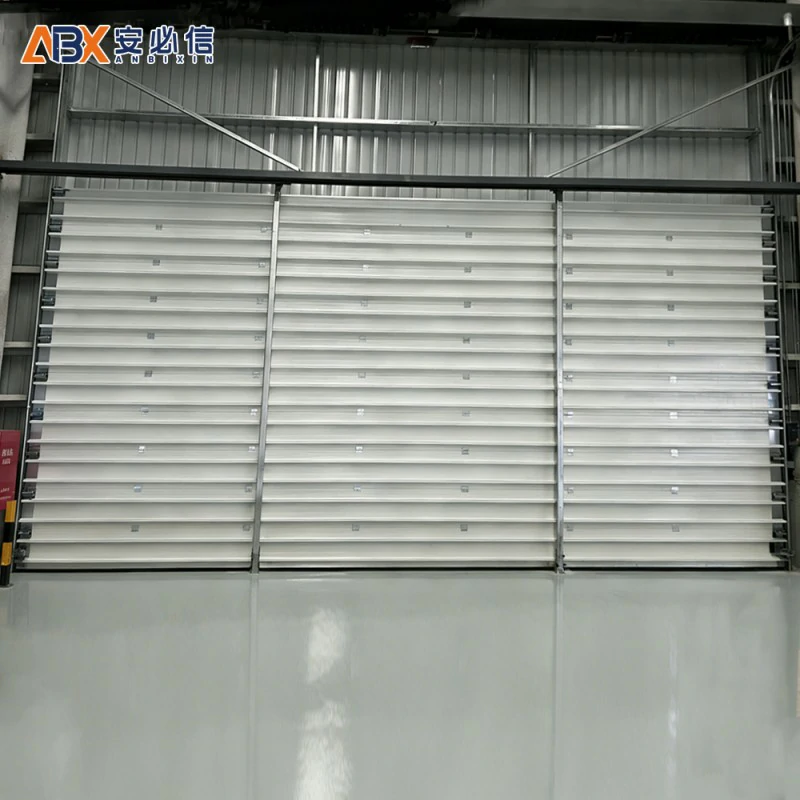 Cửa phân đoạn khung nhôm | Cửa Tốc Độ Cao Phòng Sạch ABX